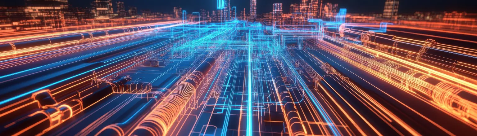 Smart Water Tech Background